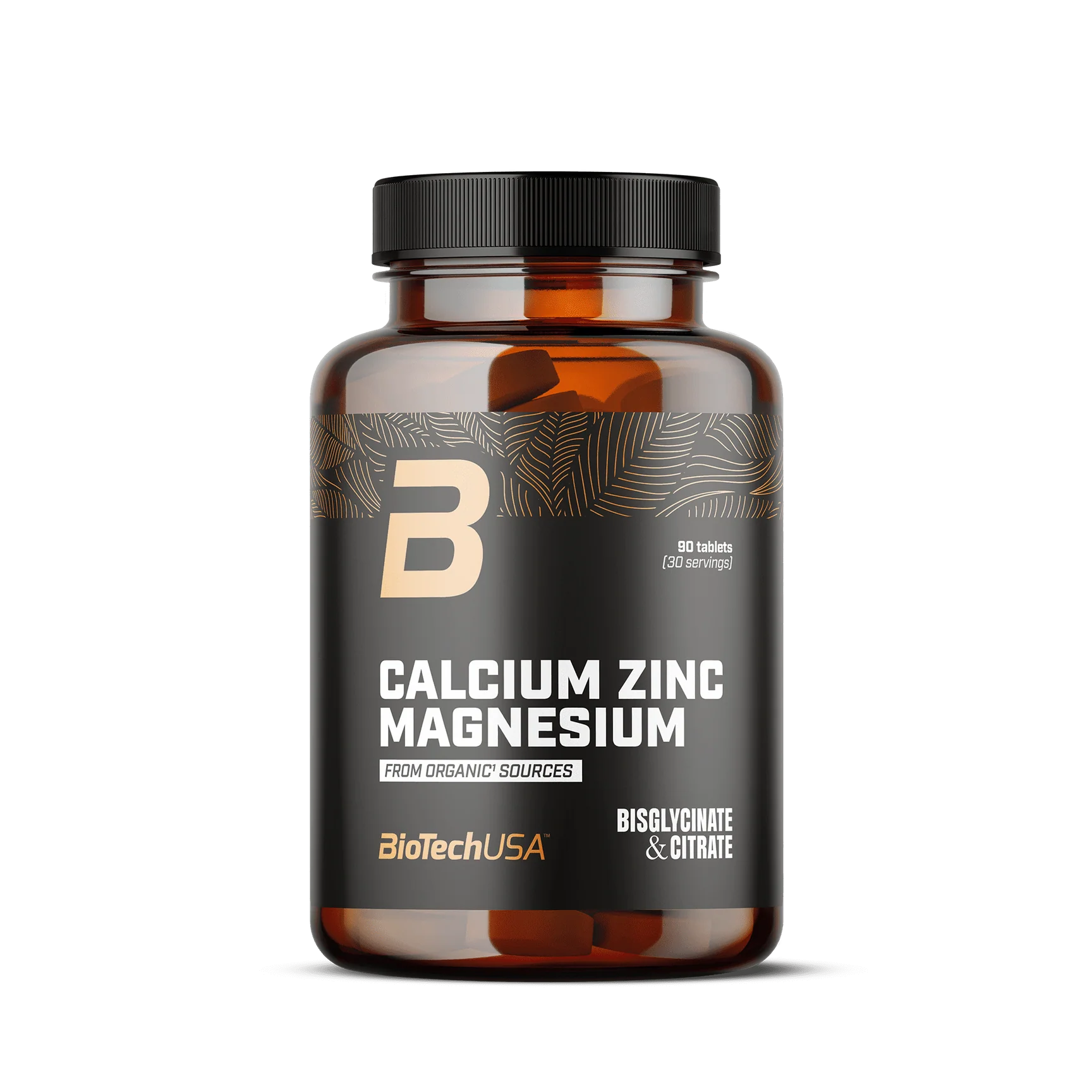 BioTech Calcium Zinc Magnesium from organic sources 90 Tabl