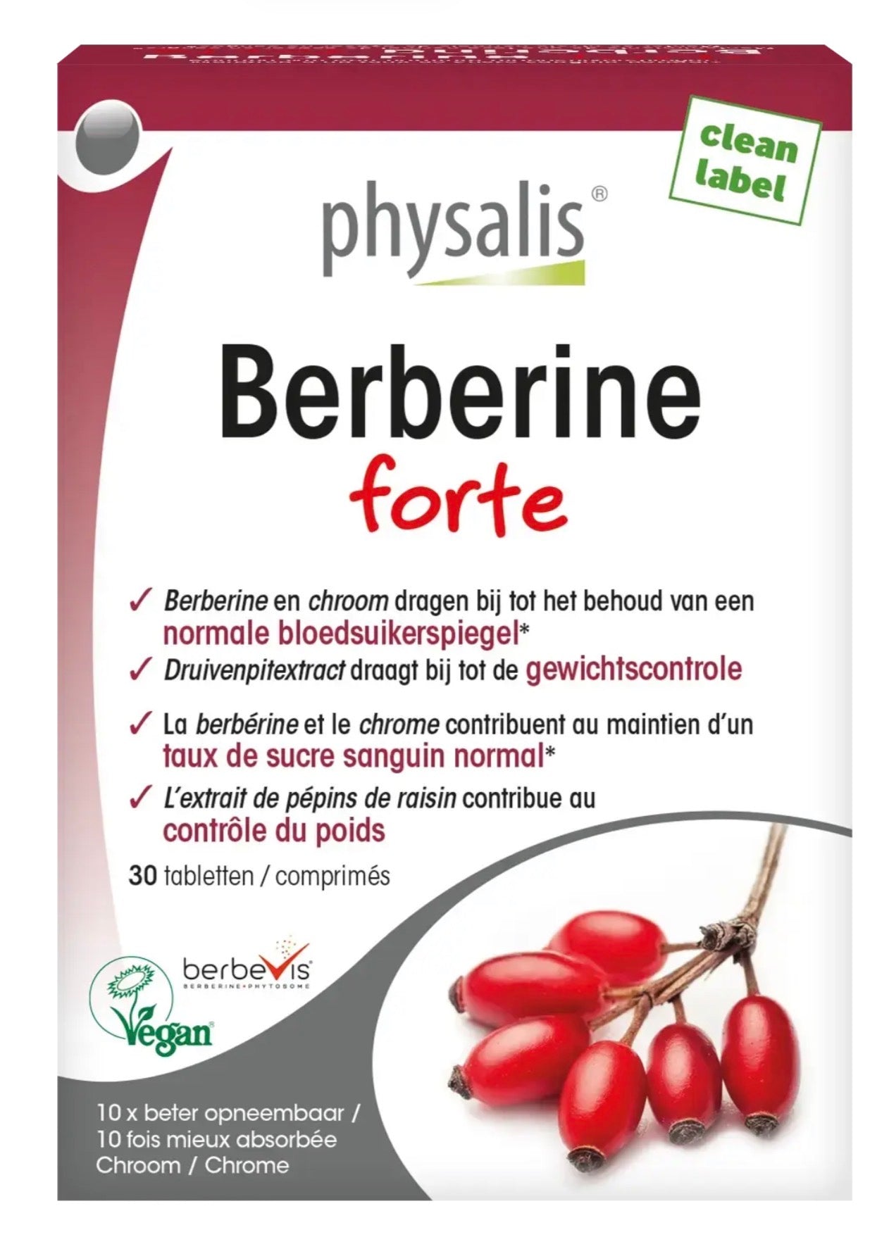 Physalis Berberine Forte 30 tabs