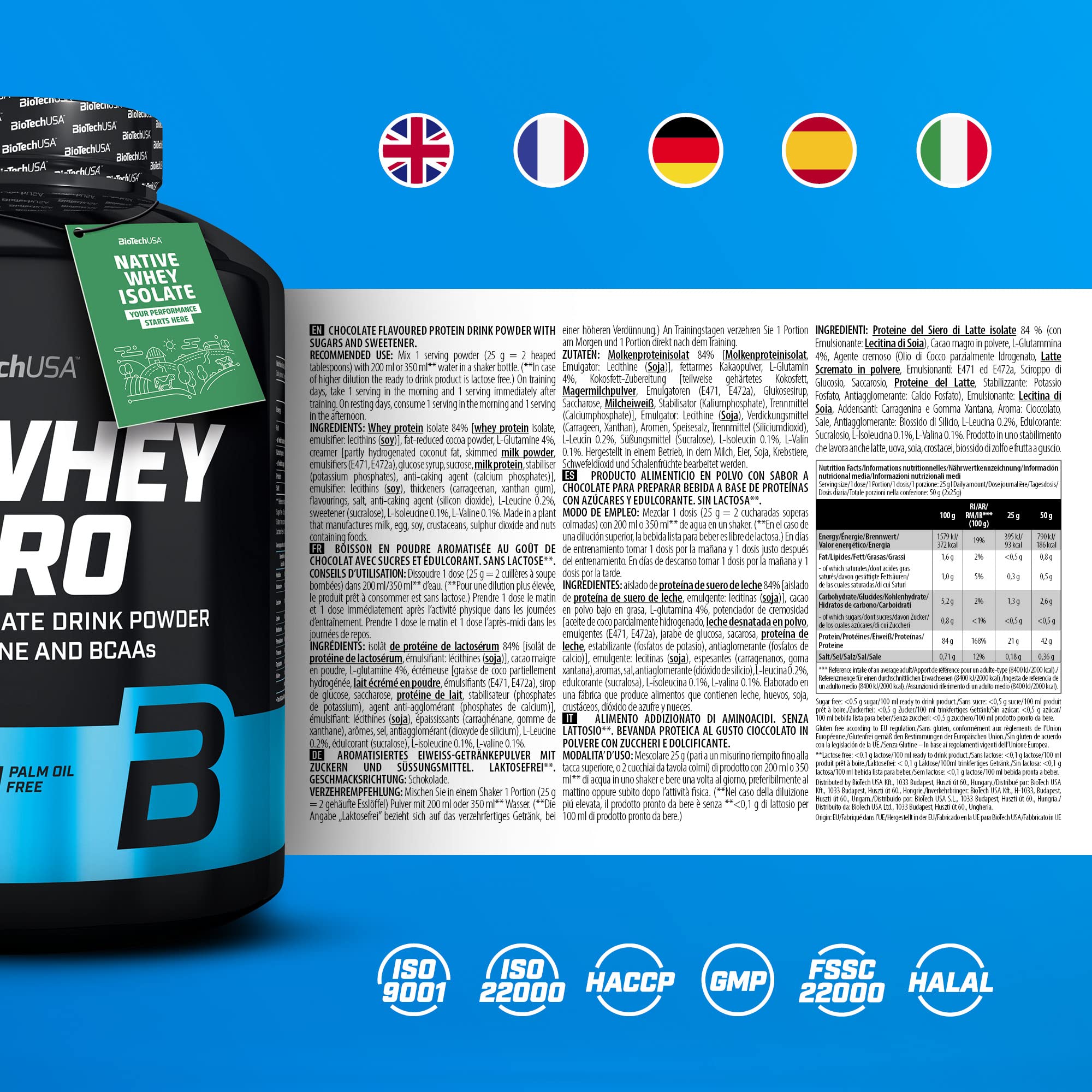 Biotech USA Hydro Whey Zero - 1816g
