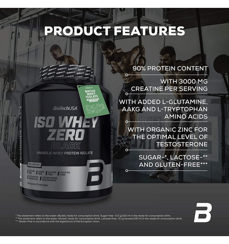 BioTech USA Iso Whey Zero Black 1816 g
