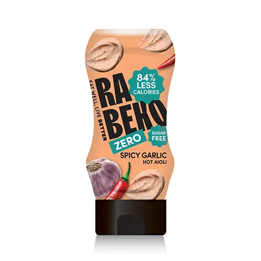 Rabeko Zero Saus Spicy Garlic Hot Aioli 1 x 350ml