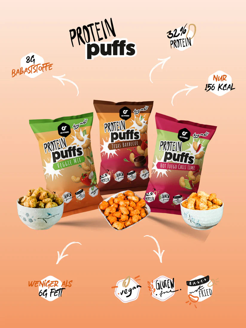 Go Fitness Protein Puffs 1 x 50 gr
