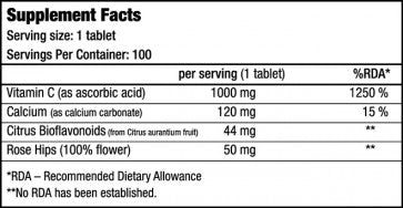 BioTech USA Vitamin C 1000 BIOFLAVONOIDS