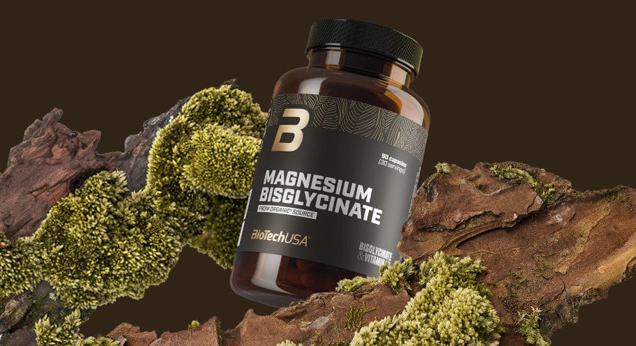 Biotech USA Magnesium Bisglycinate - 90 capsules 