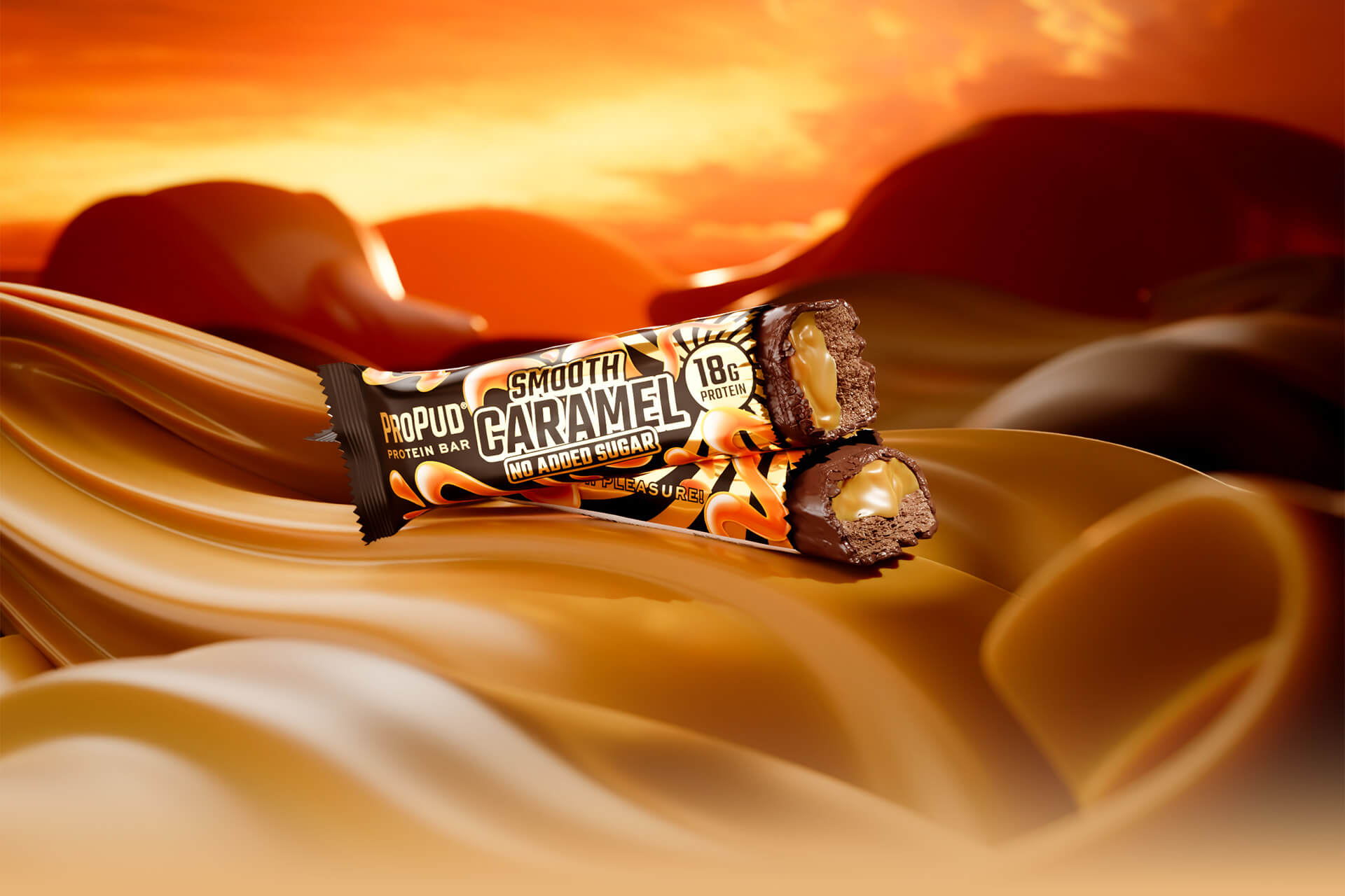 Propud Smooth Caramel Protein Bar