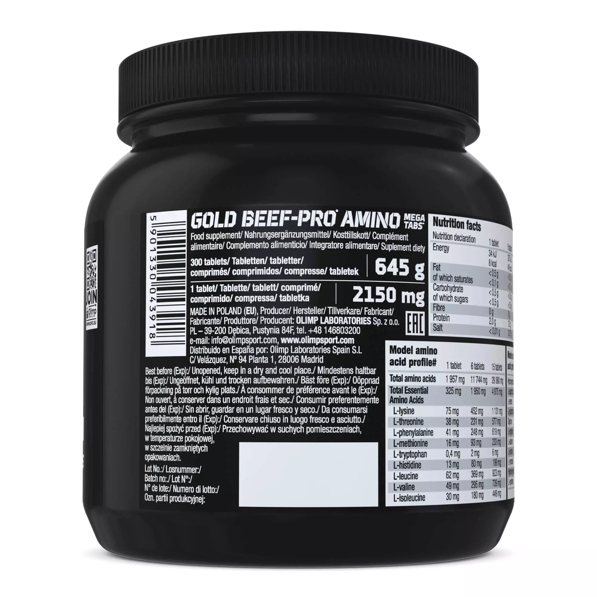 Olimp Gold Beef_Pro Amino 300 Tabl.