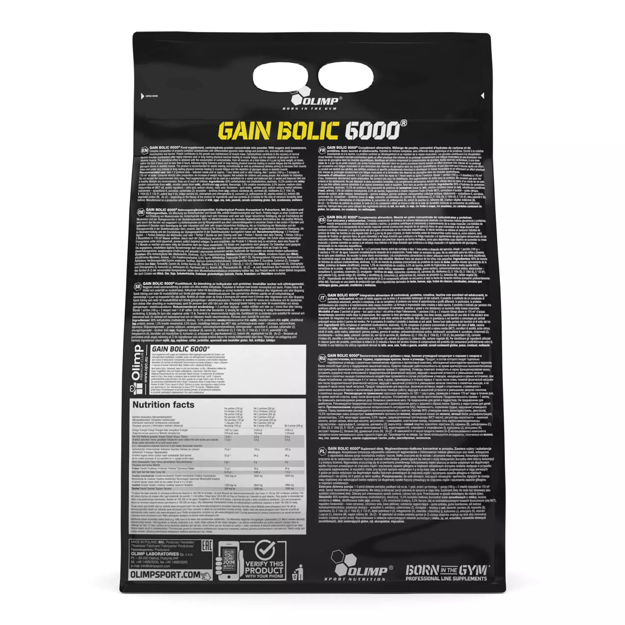 Olimp Gain Bolic 6000 - 6,8kg