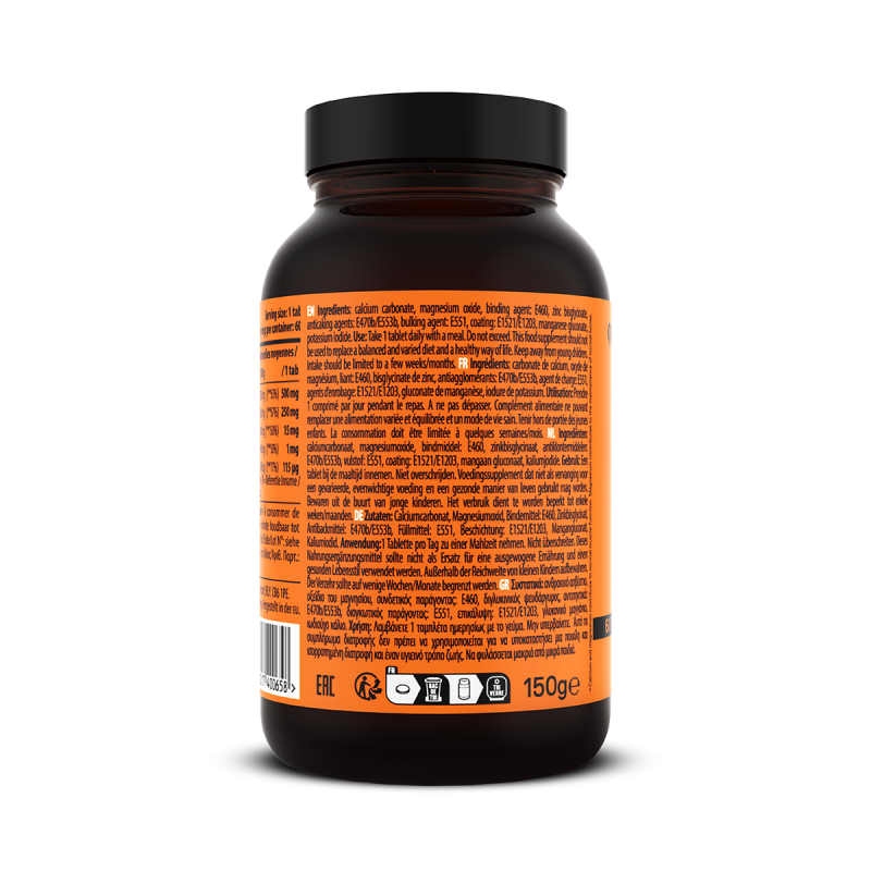 QNT CALCIUM-MAGNESIUM-ZINC | 60 TABS
