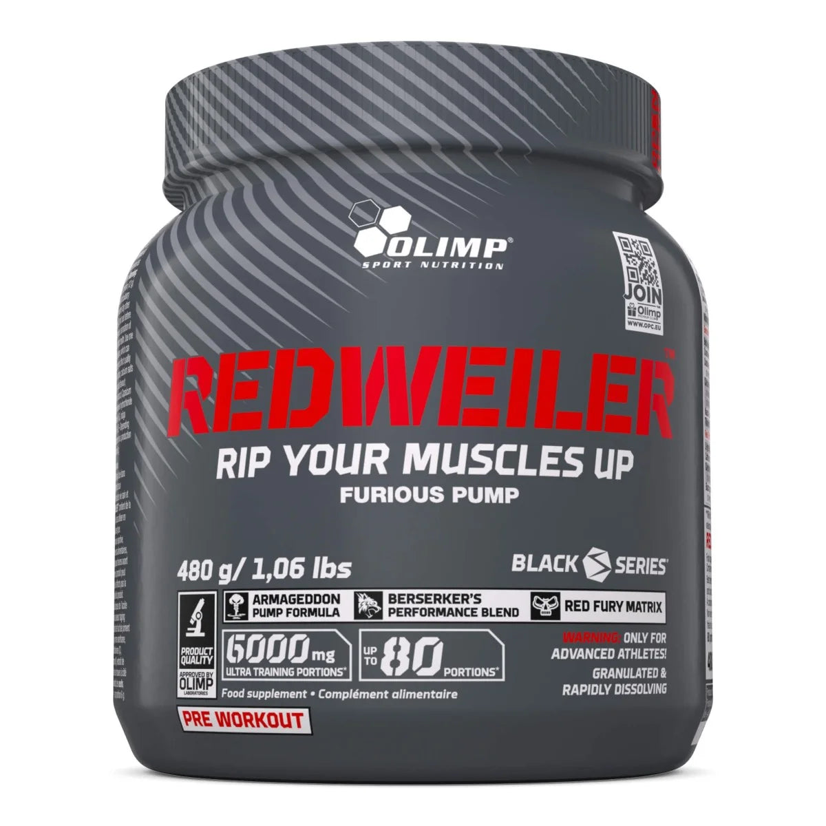 Olimp Redweiler - 480g