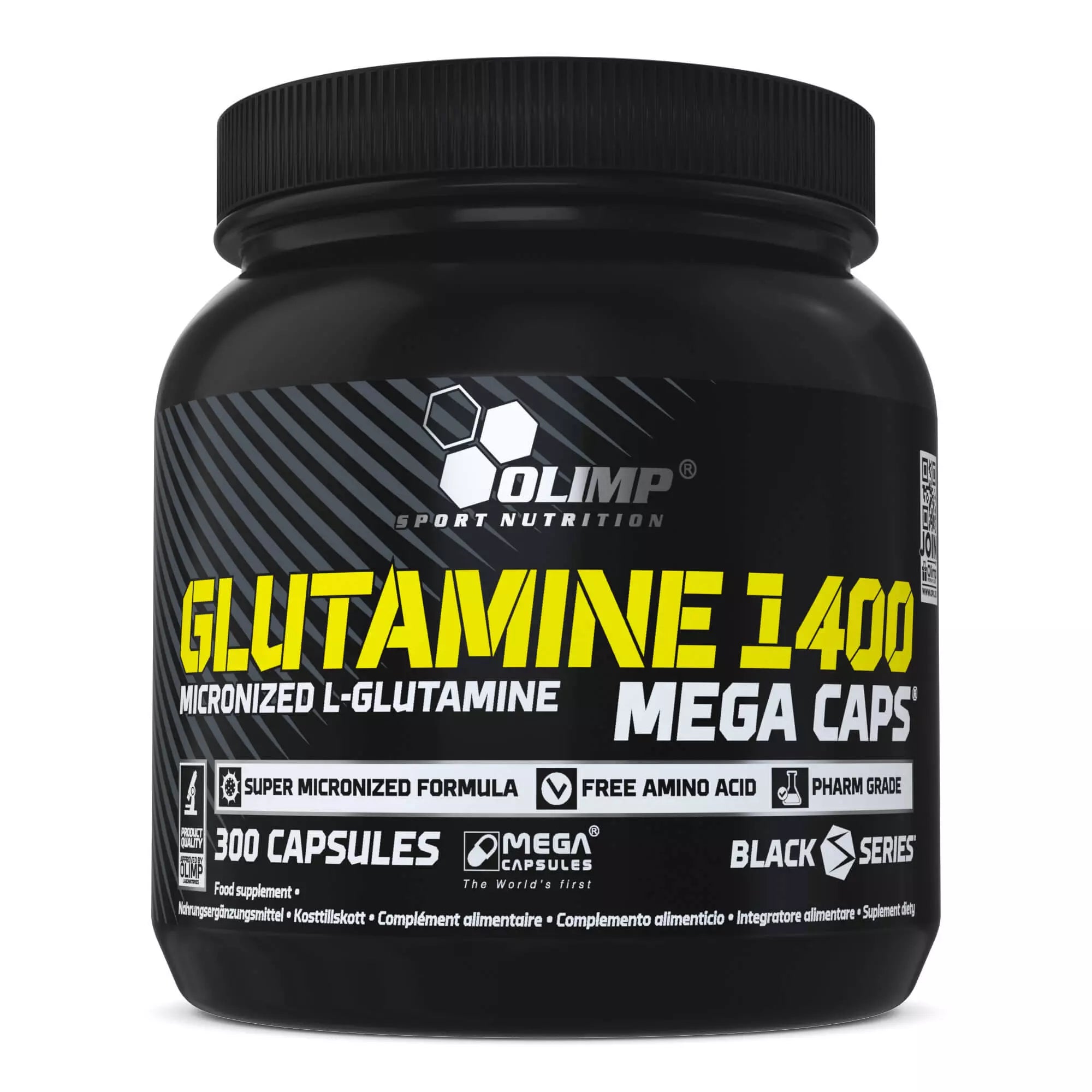 Olimp L-Glutamine Mega Caps - 300 caps