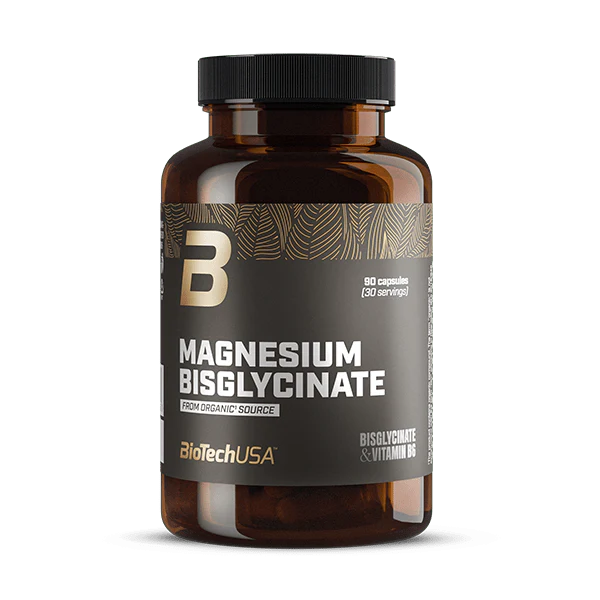 Biotech USA Magnesium Bisglycinate - 90 capsules 