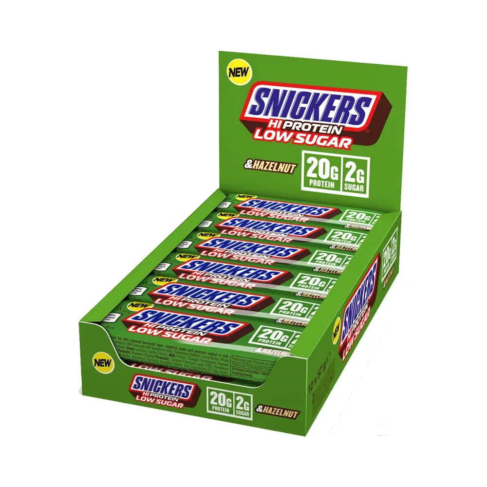 Snickers Hazelnut Low Sugar High Protein Bar (12x57g)