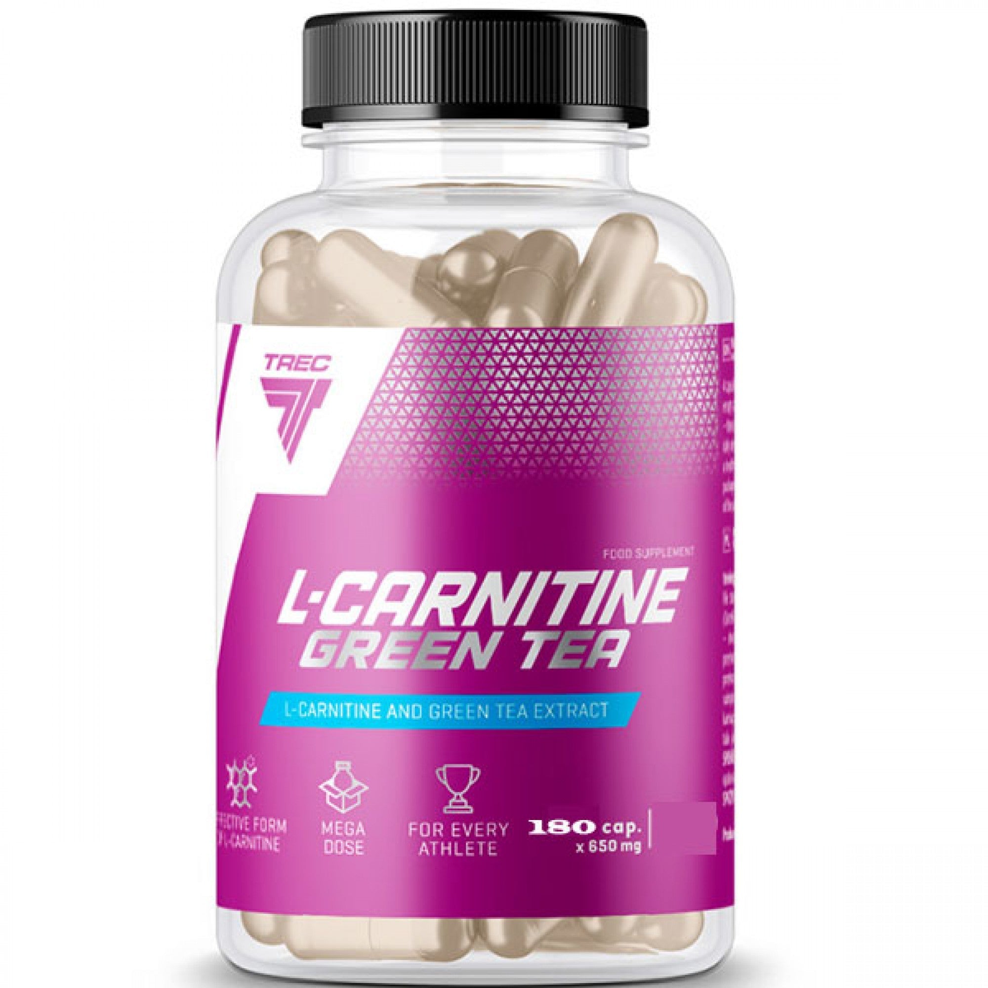 Trec Nutrition L-Carnitine + Green Tea - 180 Capsules