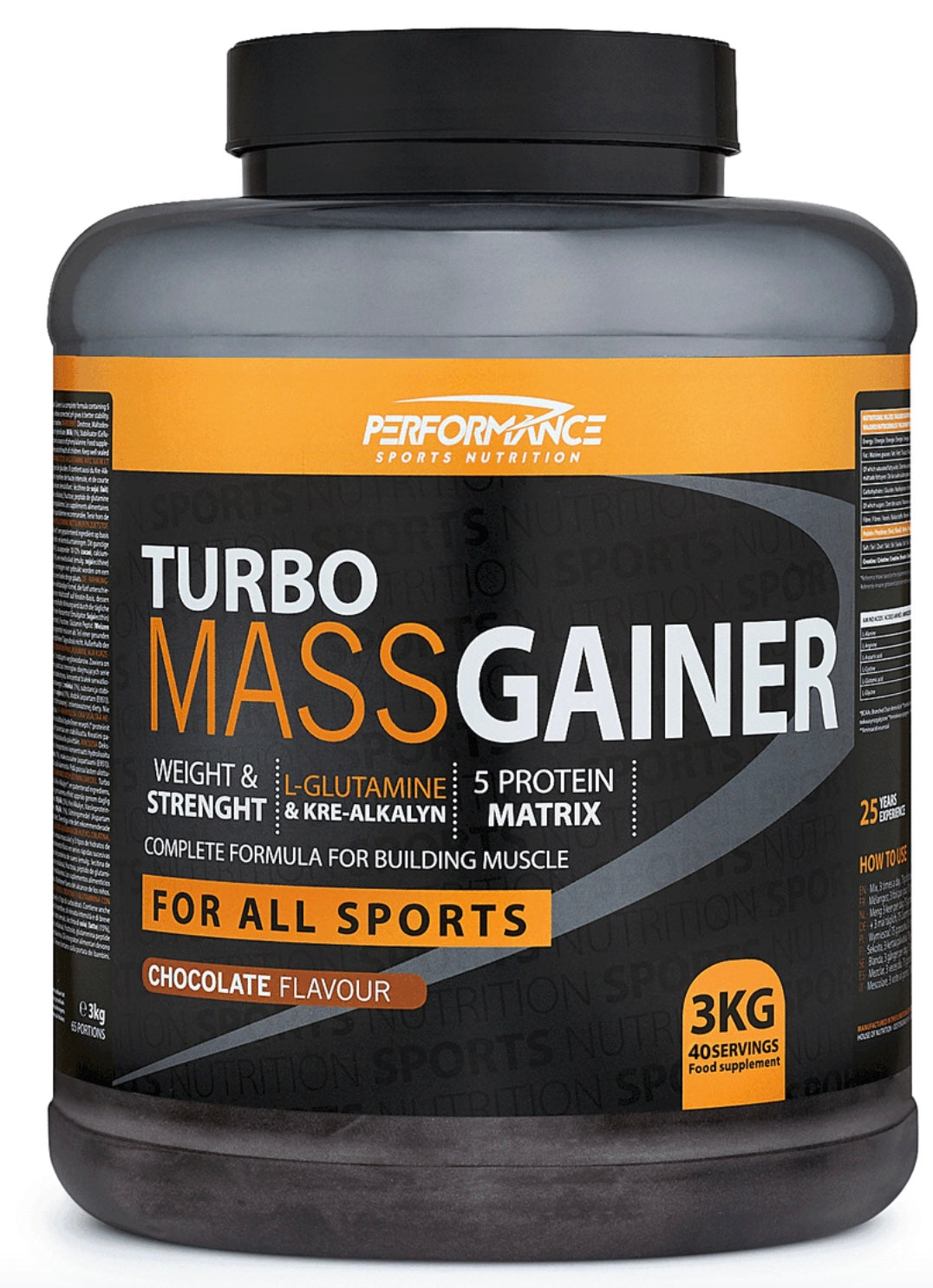 Performance Turbo Mass Gainer 3 kg