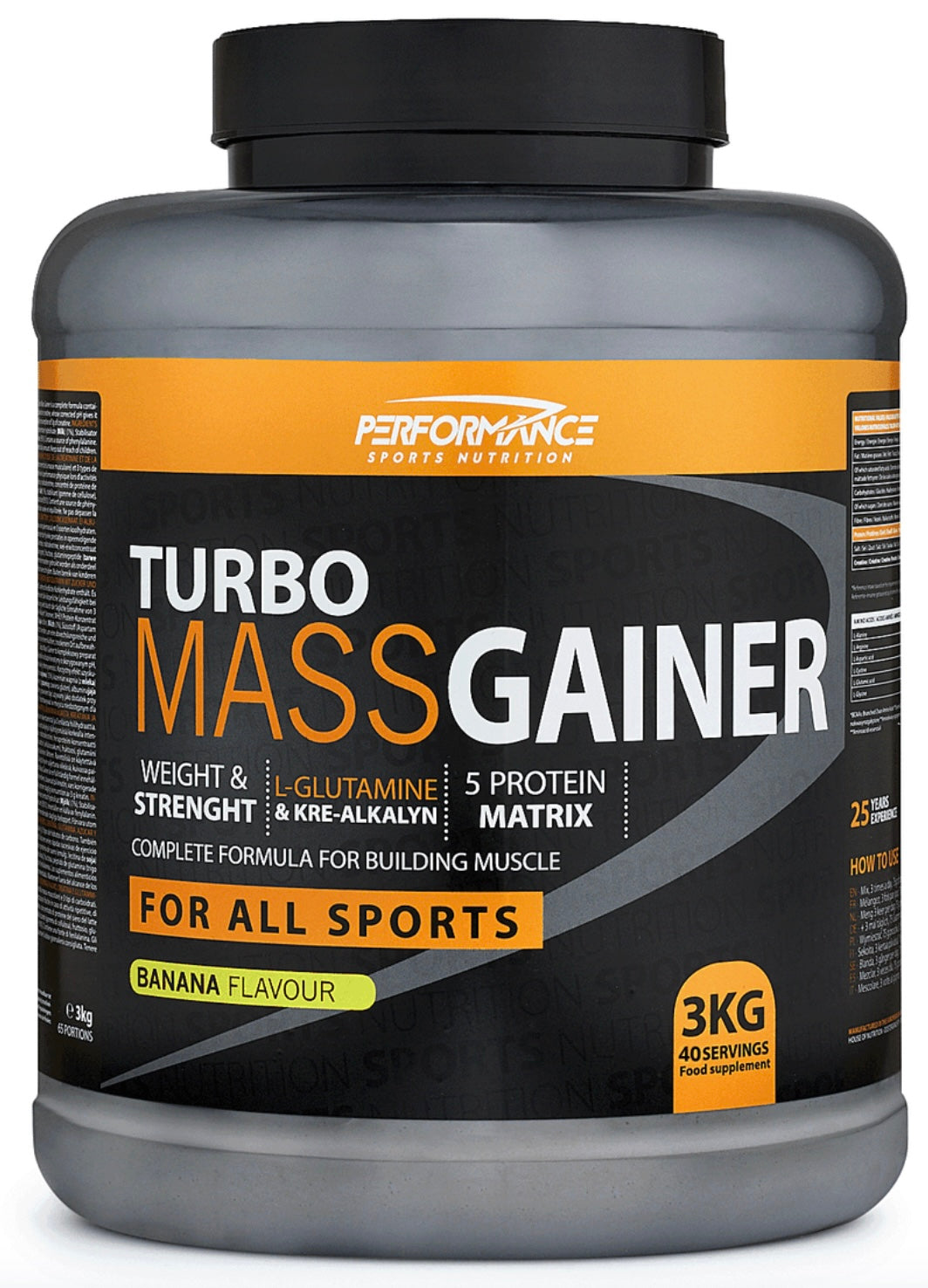 Performance Turbo Mass Gainer 3 kg