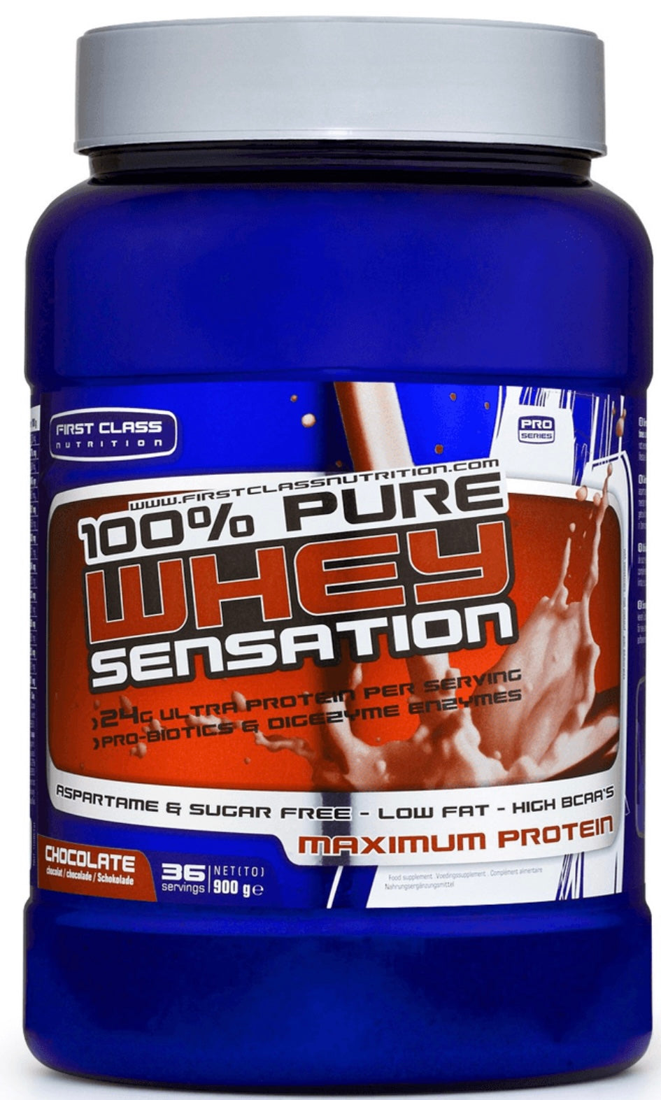 First Class 100 % Whey sensation 900 gram