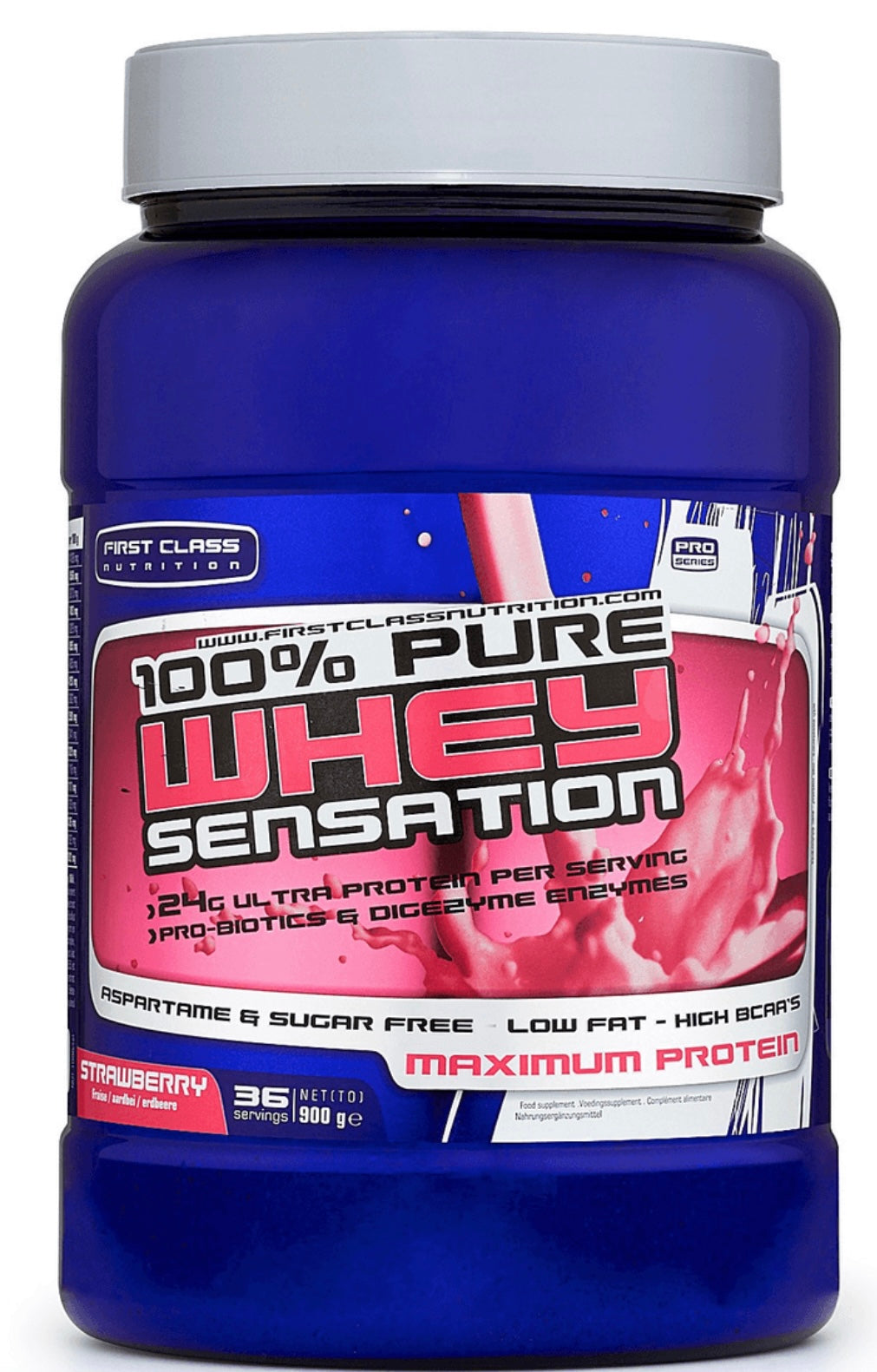 First Class 100 % Whey sensation 900 gram