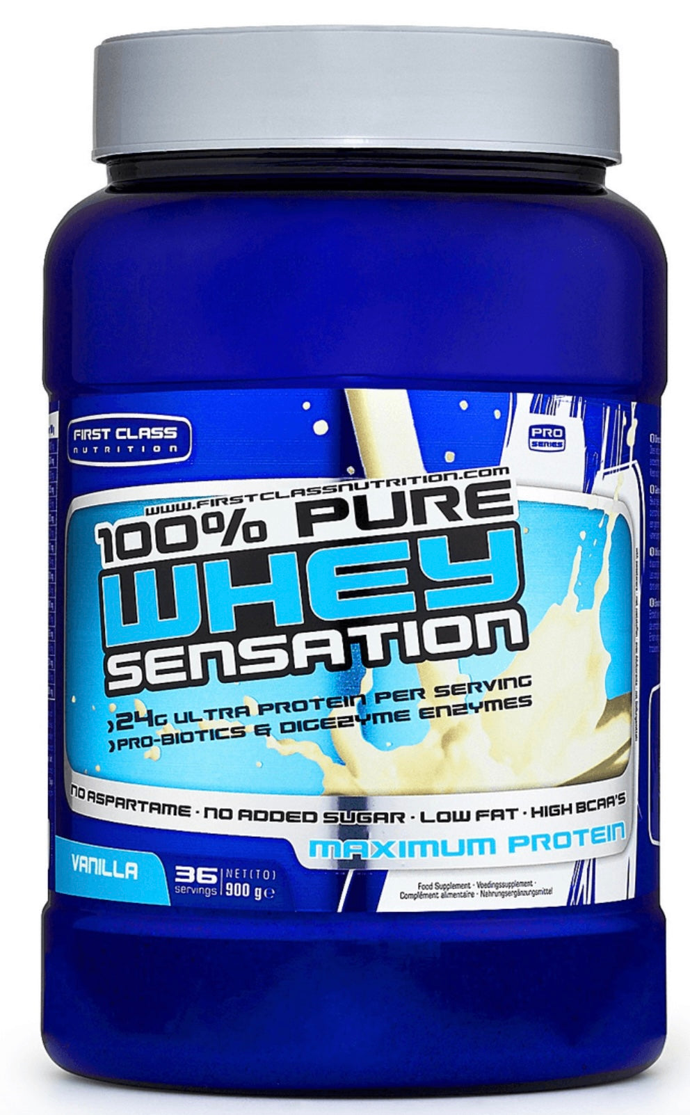 First Class 100 % Whey sensation 900 gram