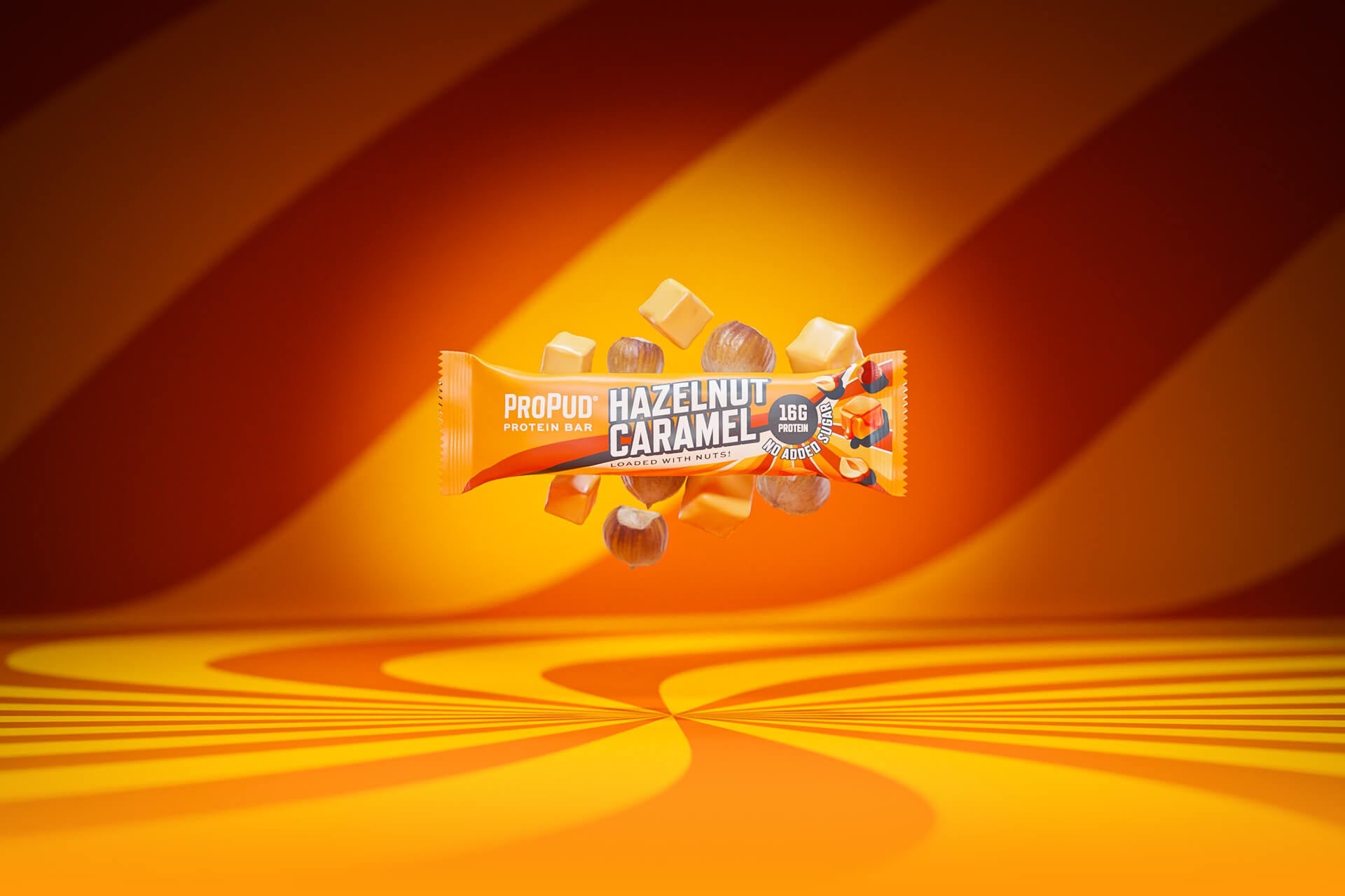 Propud Hazelnut Caramel Protein Bar