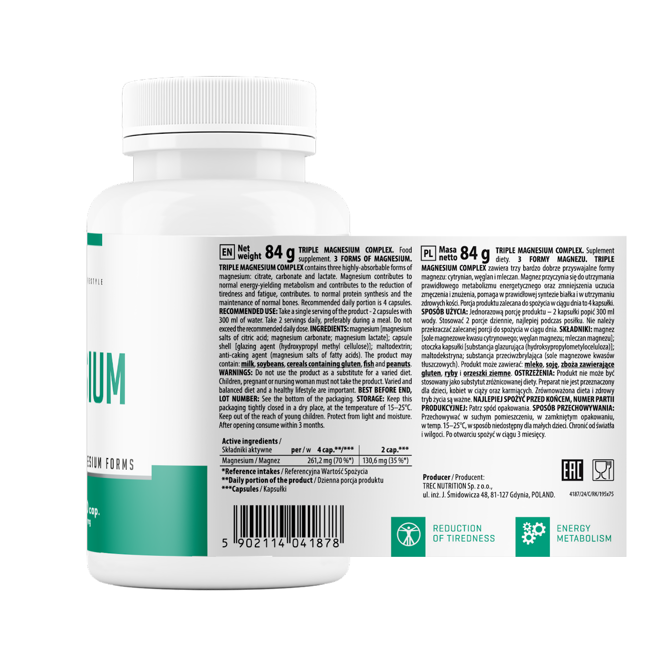 Trec Nutrition TRIPLE MAGNESIUM COMPLEX