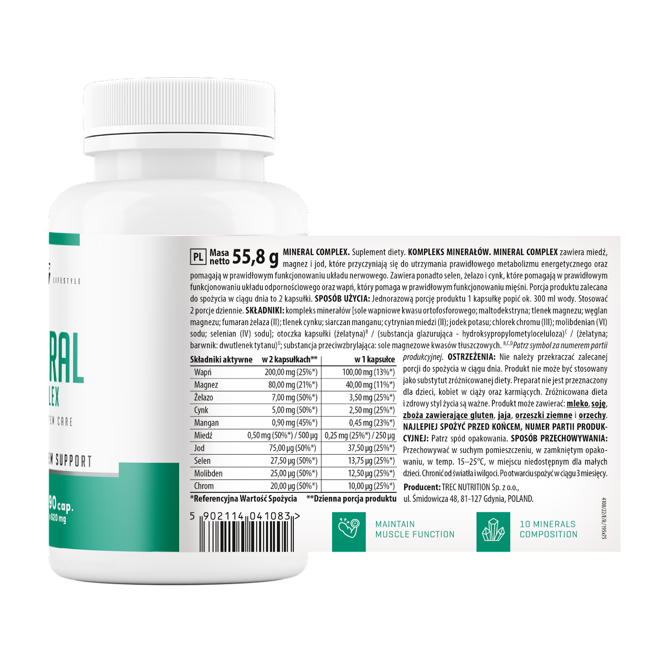 Trec Nutrition MINERAL COMPLEX