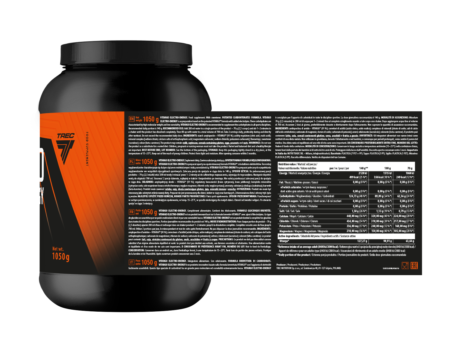 Trec Nutrition Vitargo Electro-Energy