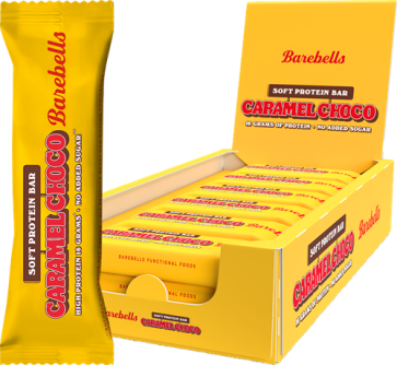 Barebells Soft Protein Bars caramel choco