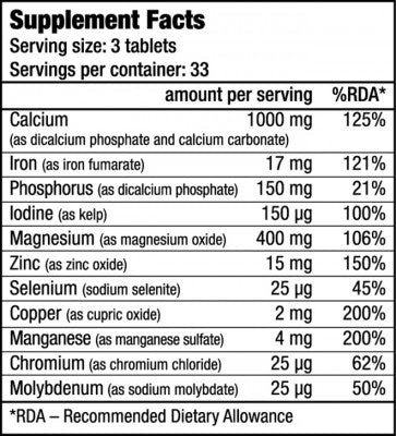 BioTech Multi Mineral Complex 100 Tabl.