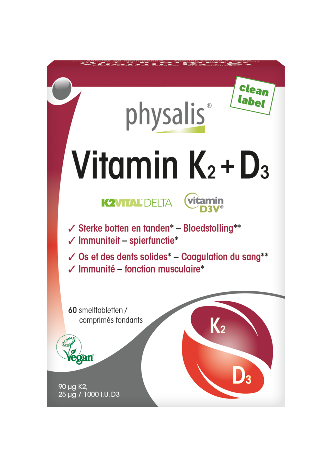 Physalis Vitamin K2 + D3