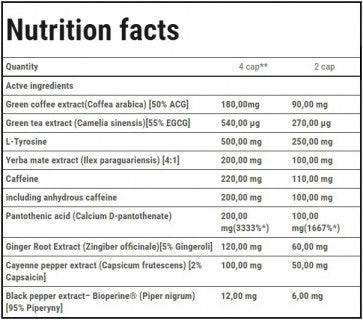 Trec Nutrition Clenburexin 180 Caps